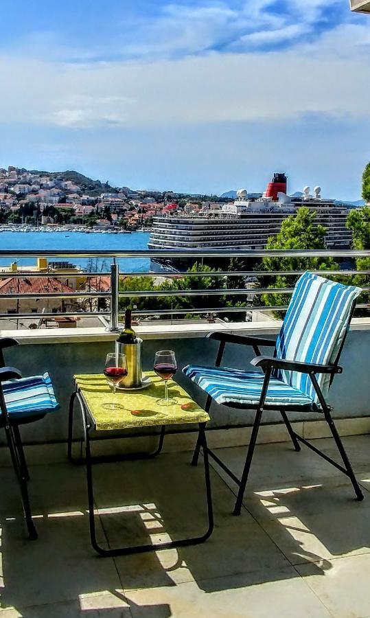 Beautiful 2 Bedroom 2 Bathroom Sea View, Free Parking دوبروفينك المظهر الخارجي الصورة